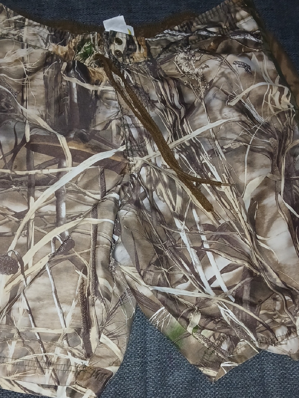 Realtree Brown and Tan Marsh Camo Shorts
